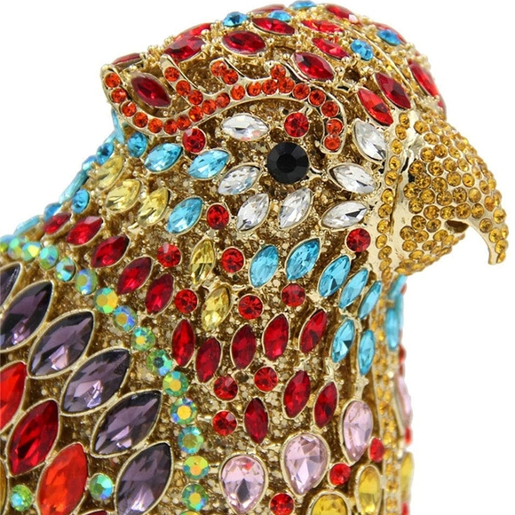 Parrot Crystal Clutch - Picture 6 of 7